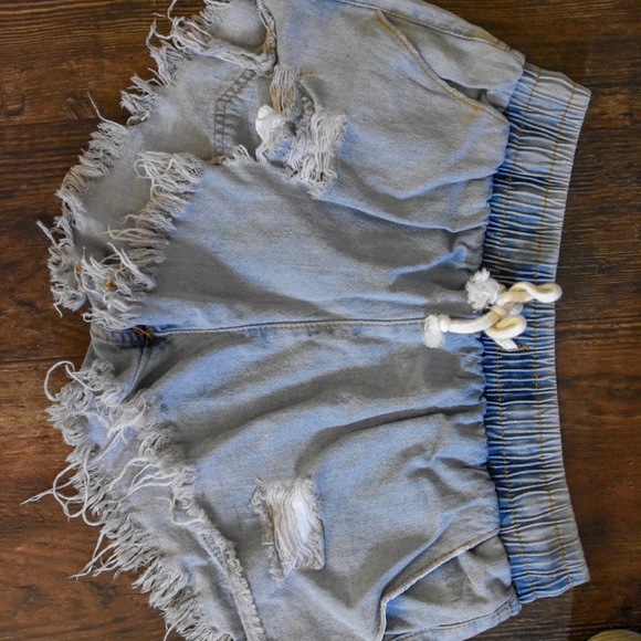 Blue jean shorts - Picture 5 of 5